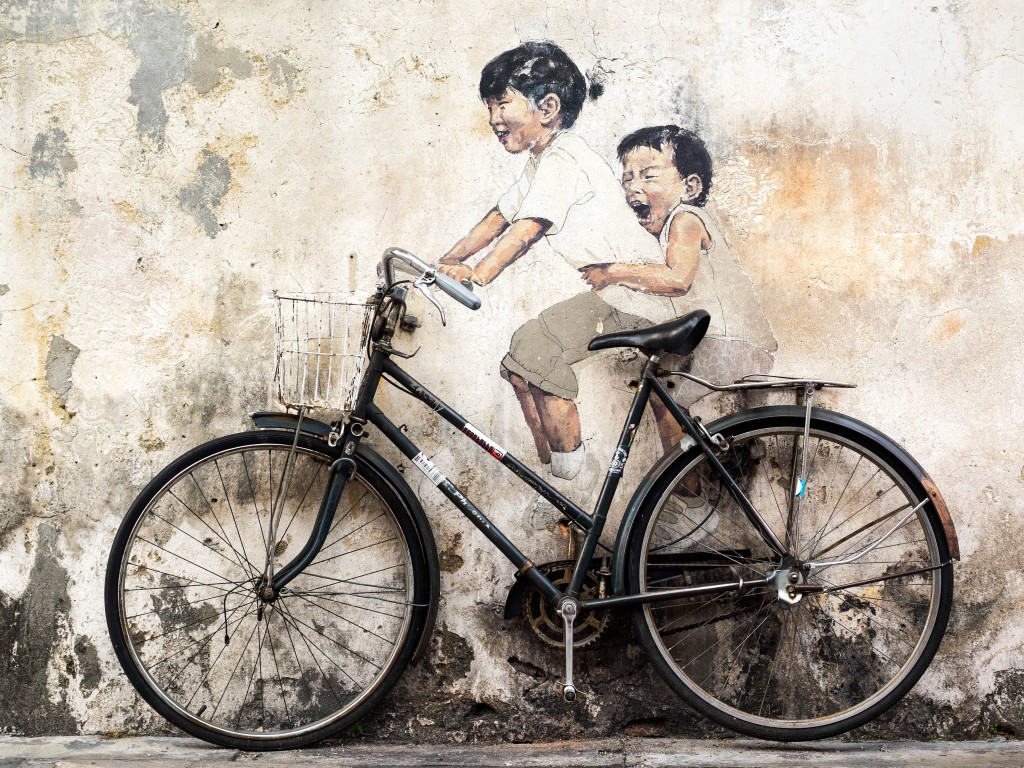 Street Art in Penang, Malaysia